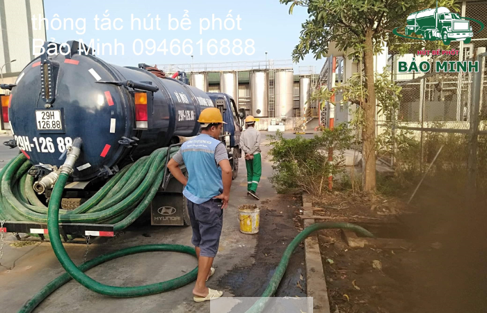 hút bể phốt tại Hà Giang