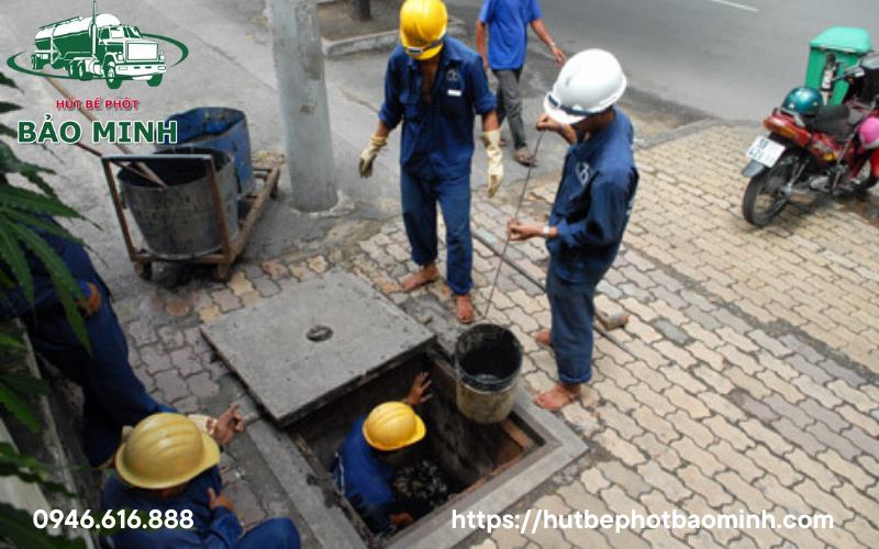 Dịch vụ nạo vét cống rãnh