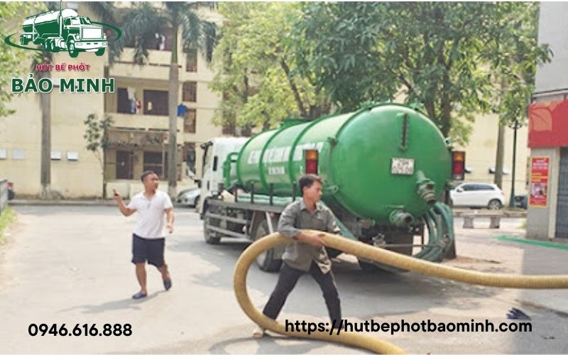 Hút bể phốt lừa đảo