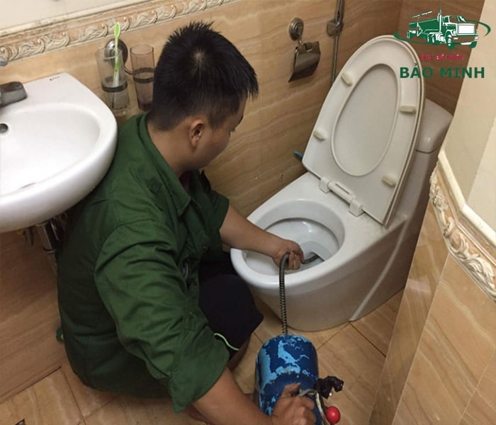Cách thông bể phốt tại nhà thông qua dịch vụ tại Bảo Minh