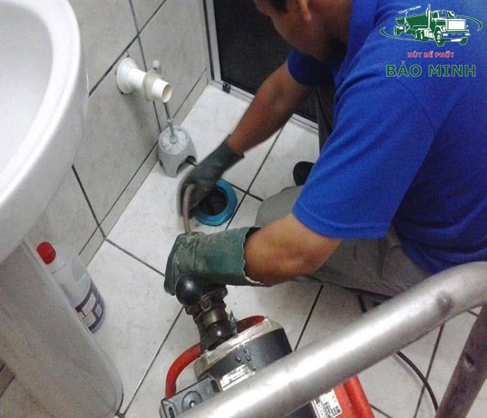 Quy trình thông cống nhà vệ sinh