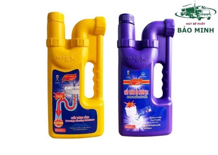 dung dịch thông cống