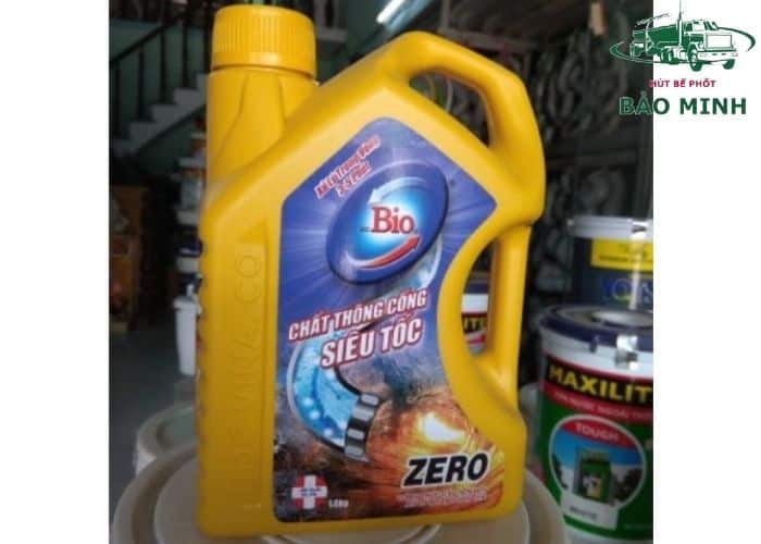 dung dịch thông cống