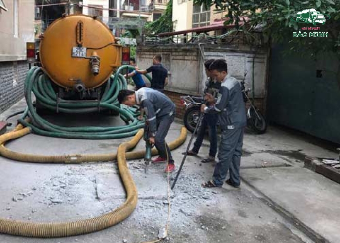 Dịch vụ hút bể phốt tại nhà Hà Nam