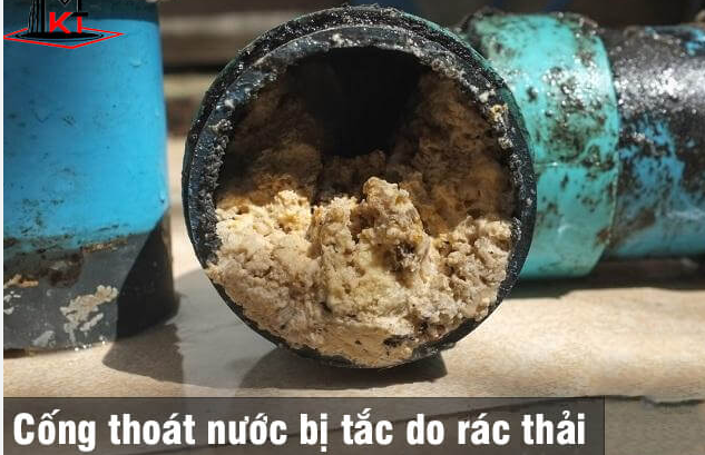 TẮC NGHẼN ĐƯỜNG ỐNG DO MỠ VÀ RÁC THẢI