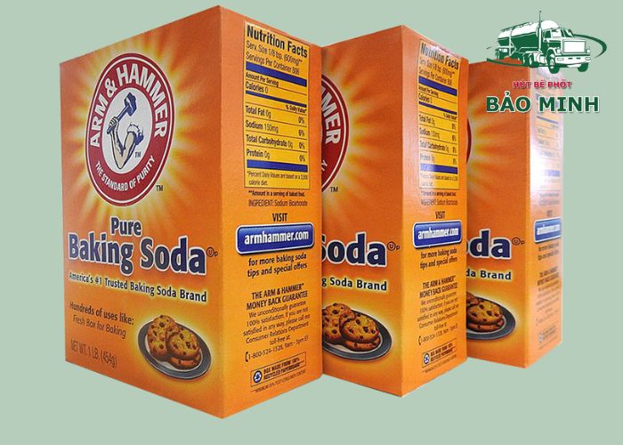 mẹo thông cống bằng baking soda