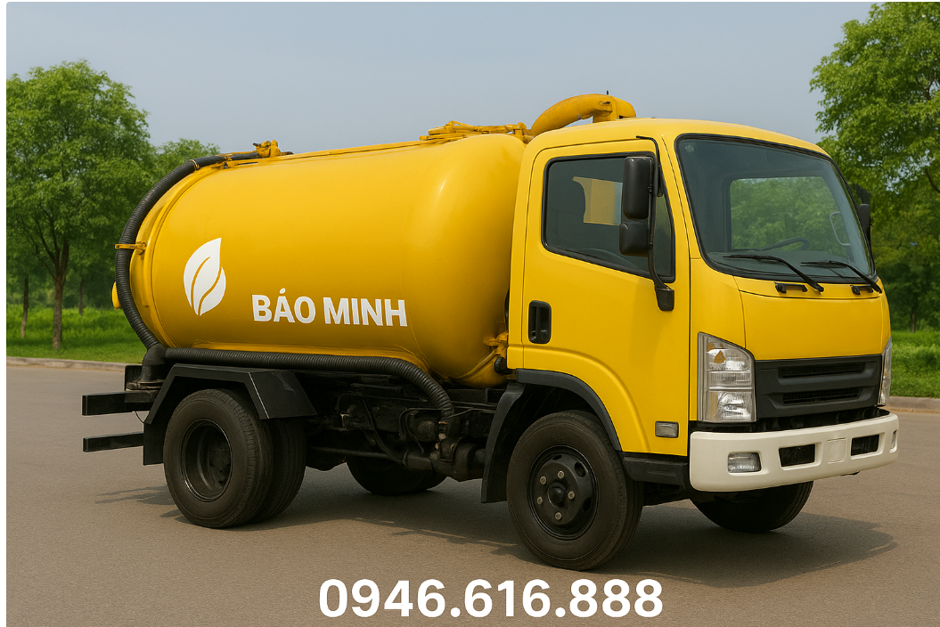 hút bể phốt tại hà nội bảo minh