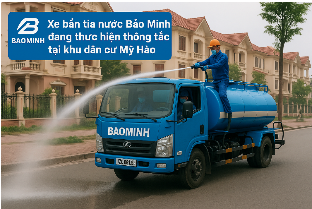 thông tắc cống tại hưng yên bằng tia bắn nước