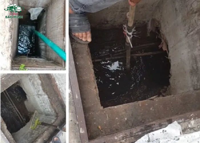 Nạo vét hố ga (1)