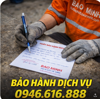 bảo hành dịch vụ thông tắc cống từ sơn
