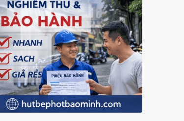 bảo hành duichj vụ hút bể phốt chuyên nghiệp