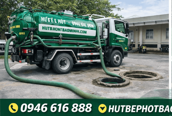 công t hút bể phốt tại phường hai bà trưng