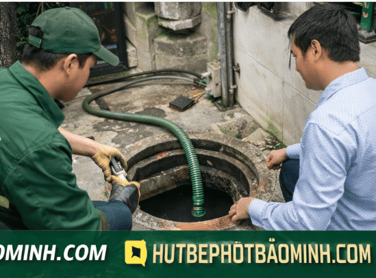 hút bể phốt tại hai bà trưng cho nhà dân