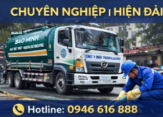 thi côpng hút bể phốt tại ô chợ dừa