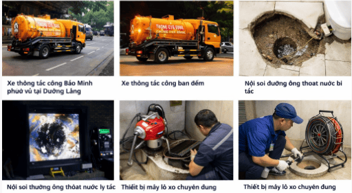 thông bồn cầu tại đường láng bằng công nghệ hiện đại