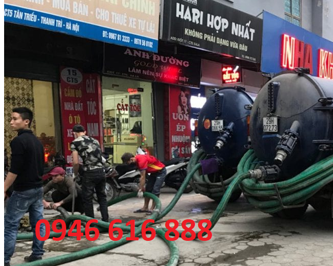 hút bể phốt tại Như Quỳnh