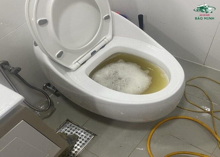 Dấu hiệu bể phốt bị đầy