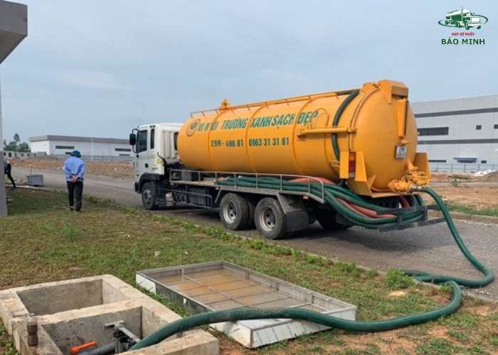 Hút bể phốt cho công ty tại Bắc Ninh (5)