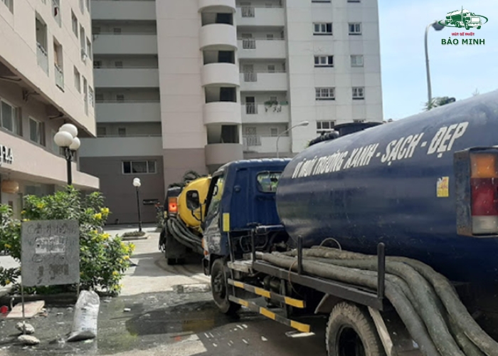 Hút bể phốt tòa nhà chung cư Bắc Ninh Hút bể phốt tòa nhà chung cư Bắc Ninh
