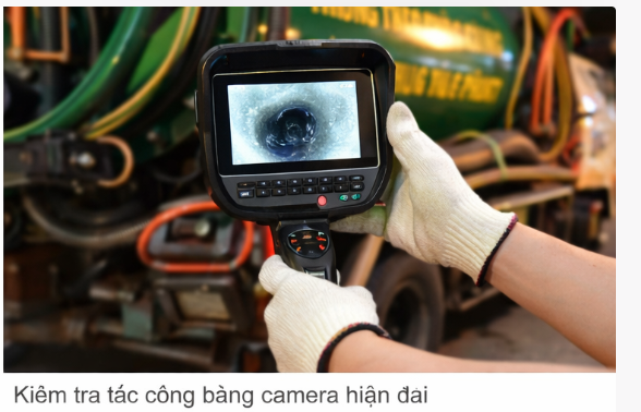 sử dụng camera nội soi thông tắc cống sử dụng camera nội soi thông tắc cống tại