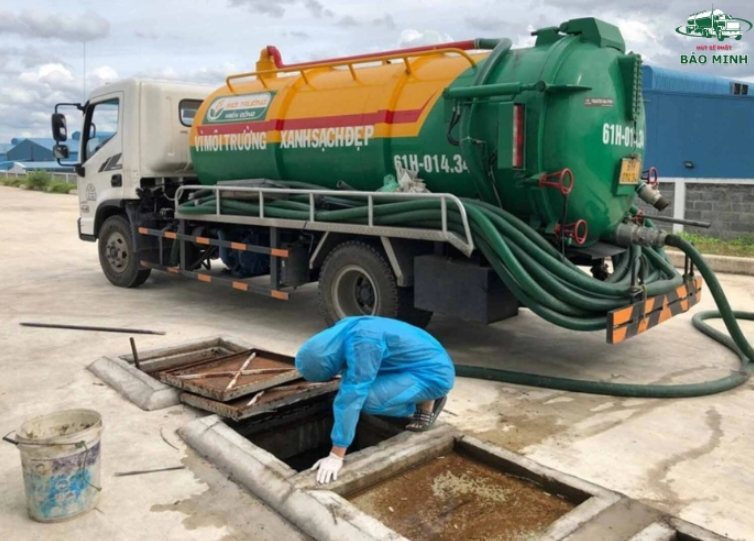 thi công hút bể phốt tại thường tín