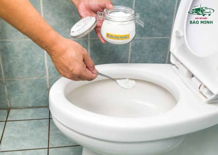 Baking soda thông bồn cầu Baking soda thông bồn cầu