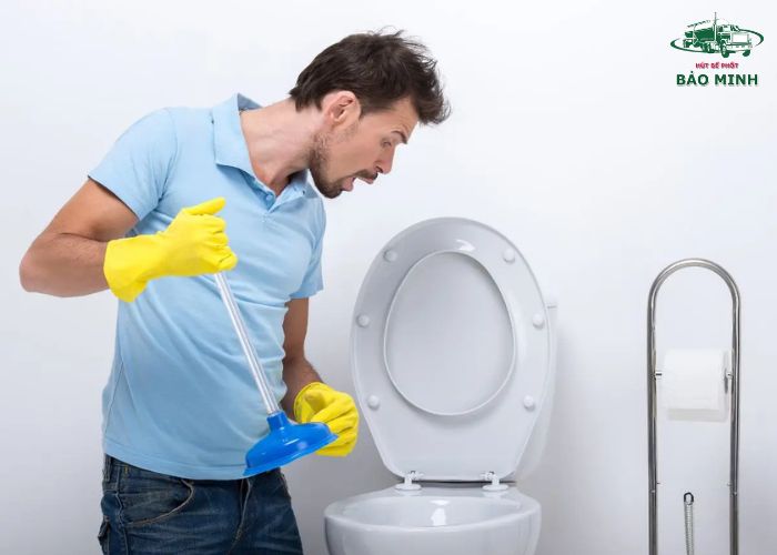 Bồn cầu xả nước không trôi (3)