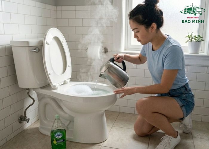 Cách thông bồn cầu bị tắc nhanh nhất (4)