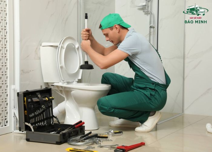 Cách thông bồn cầu bị tắc nhanh nhất