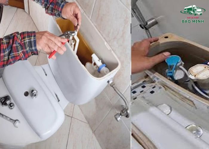 Cách xử lý bồn cầu thoát nước chậm (4)
