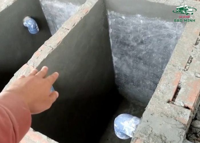 Cấu tạo bể phốt 2 ngăn (6)