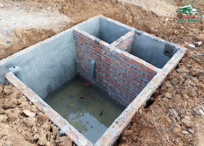 Cấu tạo bể phốt 3 ngăn
