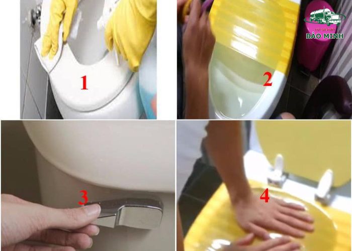 Mẹo thông bồn cầu bằng băng dính (3) Mẹo thông bồn cầu bằng băng dính (3)