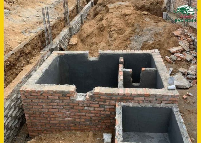 Thể tích bể phốt gia đình Thể tích bể phốt gia đình