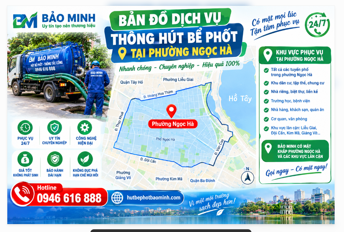bản đồ khu vực phục vụ của bảo minh