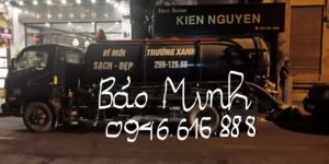 xe hút bể phốt tại đông anh -cty bảo minh