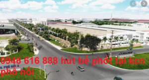 hút bể phốt tại kcn