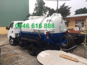 xe hút bể phốt tại khu công nghiệp ở hà nam