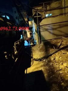 xe hút bể phốt tại bạch đằng