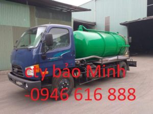 Hút bể phốt tại thái nguyên