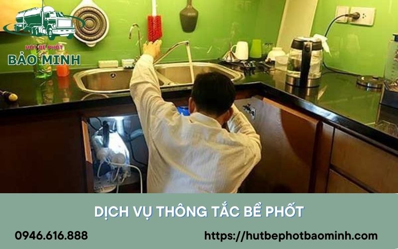 Dịch vụ thông tắc chậu rửa