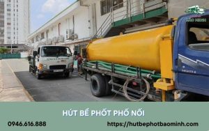 hút bể phốt Phố Nối
