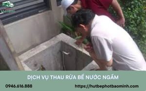 thau rửa bể nước ngầm