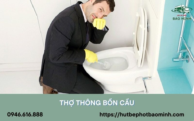 thợ thông bồn cầu