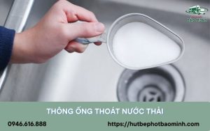 thông ống thoát nước thải