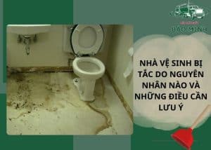 Nhà vệ sinh bị tắc