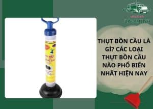 thụt bồn cầu