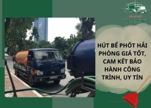 Hút bể phốt Hải Phòng