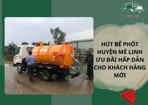 Hút bể phốt huyện Mê Linh