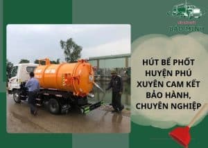 Hút bể phốt huyện Phú Xuyên